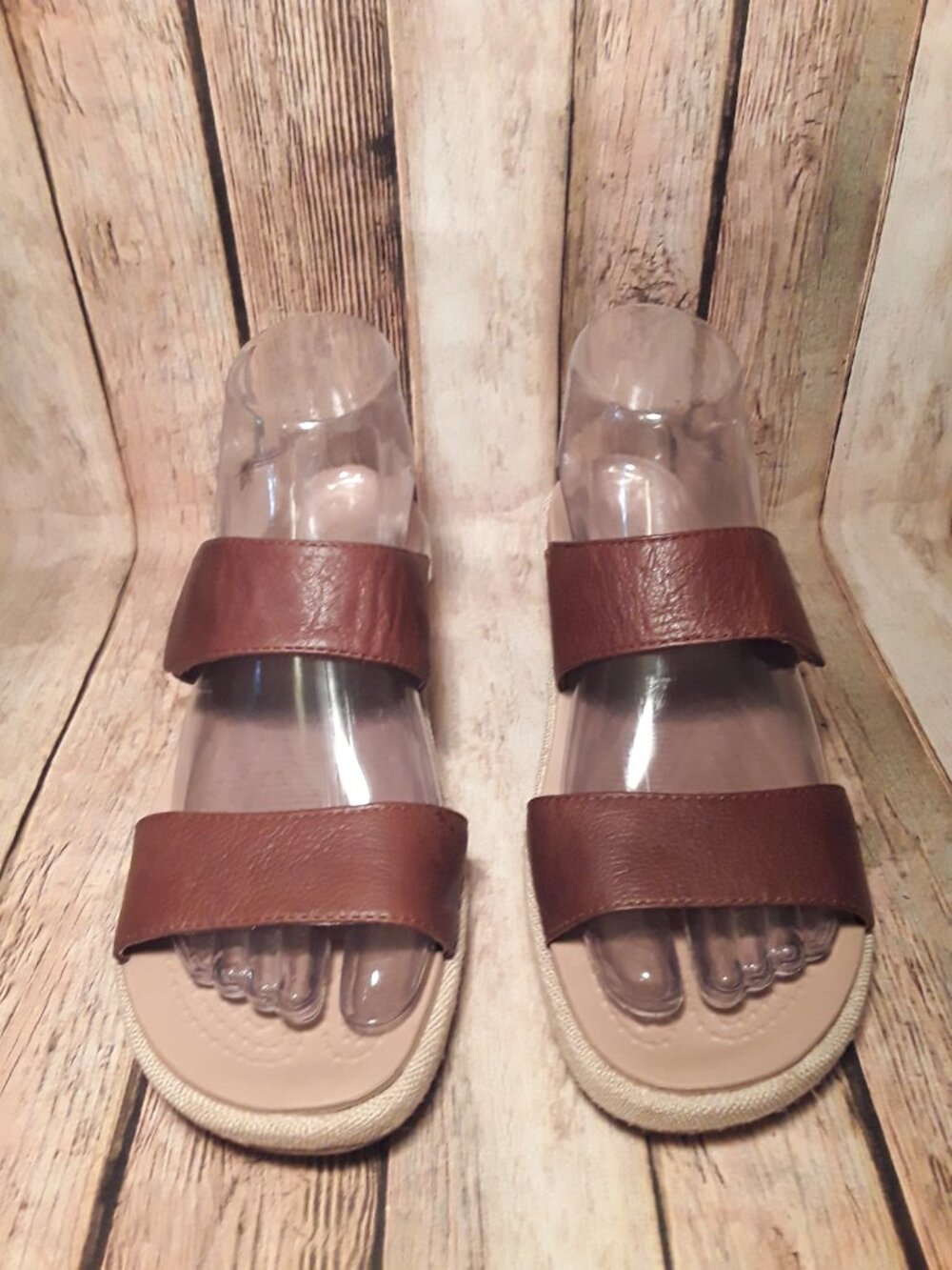 Crocs Brown Sandals - Picture 2 of 10